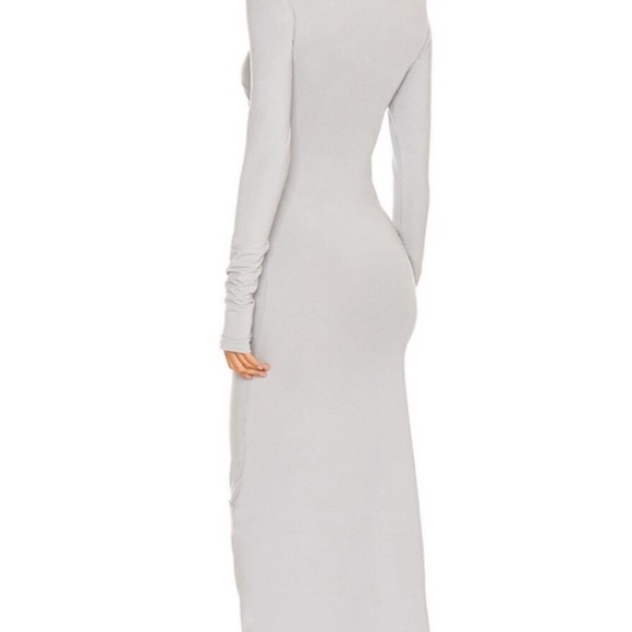 The Line by K Light Gray Long Sleeve Dress - Picture 3 of 4